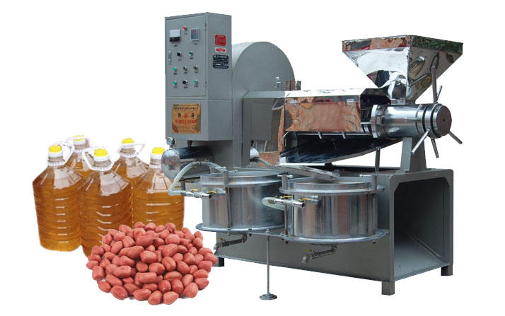 Machine d'extraction d'huile d'arachide