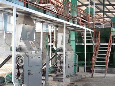 Prétraitement du soja et laminage