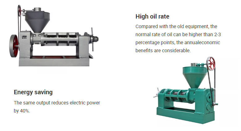 Features of palm kernel oil press machine