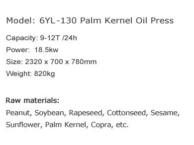 palm kernel oil press 