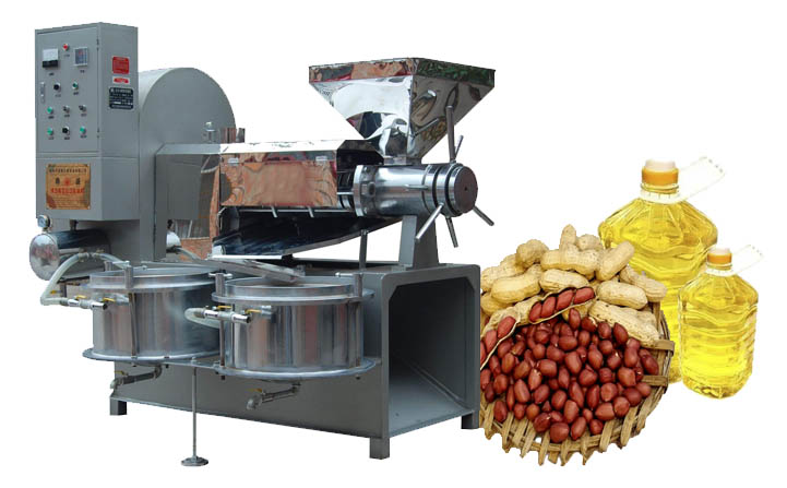 Integrated automatic oil press