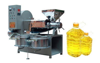 Peanut oil press
