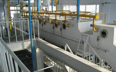 Soybean oil plant