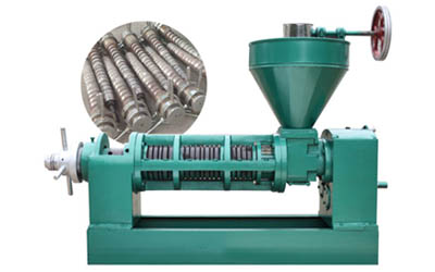 The working principle of screw oil press