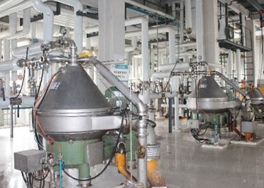 Cottonseed oil refining plant