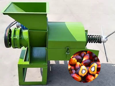 Palm oil press