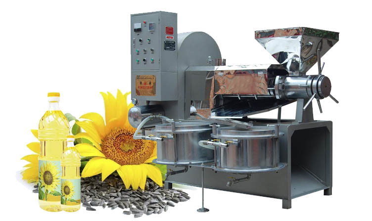 Sunflower oil press