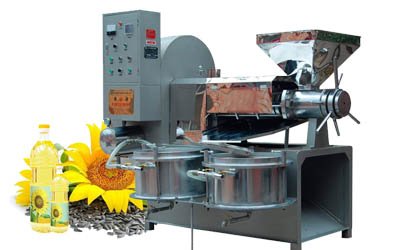 Sunflower oil press