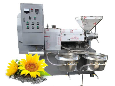 Sunflower oil extraction machine