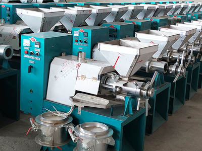 sunflower oil press machine