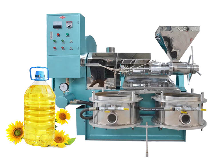 Sunflower pressing machine