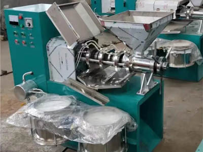 Sunflower seed oil press machine