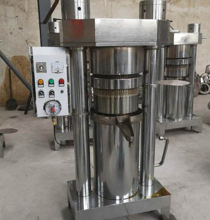 Hydraulic oil press