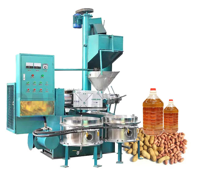 Peanut oil press