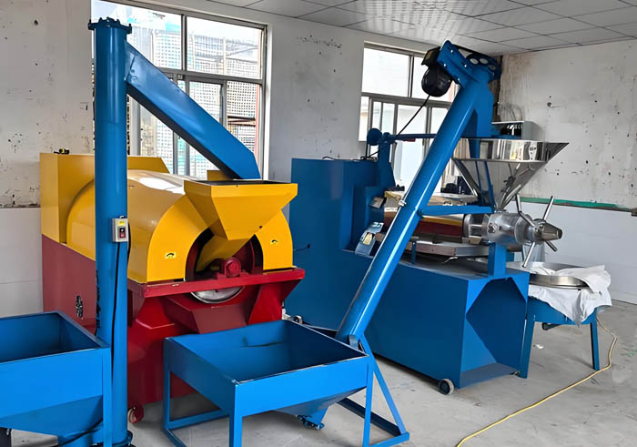 small oil pressing production line